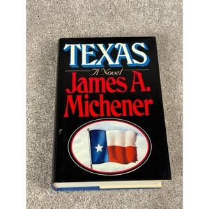 Texas A Novel James A Michener 1985 First Edition Hardcover Random House